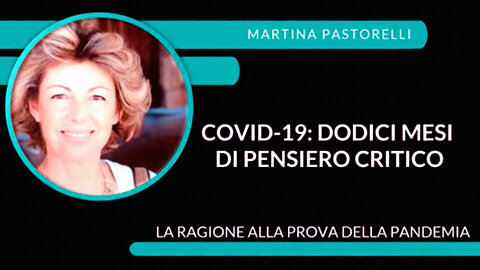 #MARTINA PASTORELLI - “IL SONNO DELLA RAGIONE!! COVID-19: DODICI MESI DI PENSIERO CRITICO!!”😇💖🙏