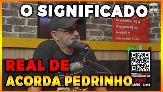 🔴 Real significado de ACORDA PEDRINHO