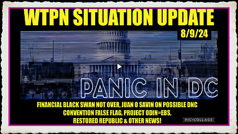 WTPN SITUATION UPDATE 8 9 24 FINANCIAL BLACK SWAN, DNC FF, ODIN=EBS, VT INTEL
