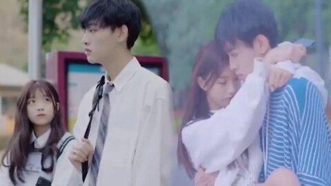 she fall in love with Cold boy of the school - Tall boy & short girl love story cutest couple ever 😍