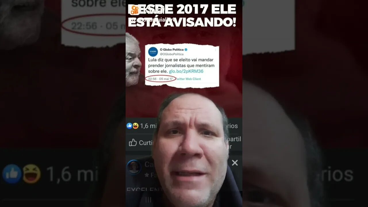 Lula diz que vai prender jornalistas que mentiram sobre ele desde 2017