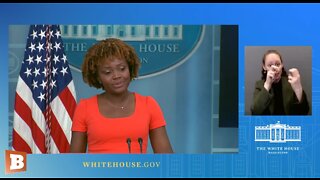 WH Press Secretary Karine Jean-Pierre speaking with reporters...