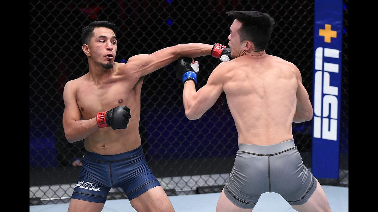 This vicious flurry got Adrian Yanez a UFC contract