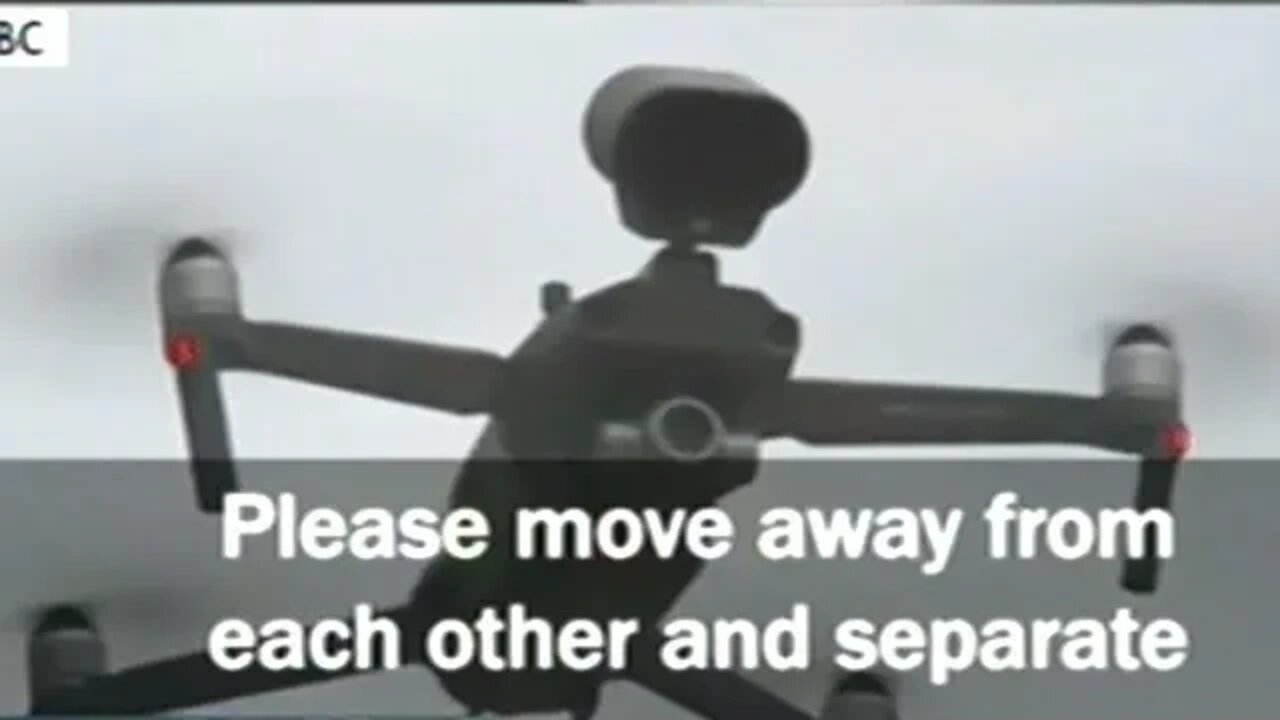 "BARKING DRONES THAT HARANGUE CITIZENS FROM THE AIR!"