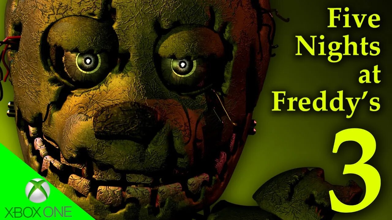 FIVE NIGHTS AT FREDDY'S 3 - TESTANDO O JOGO (XBOX ONE)