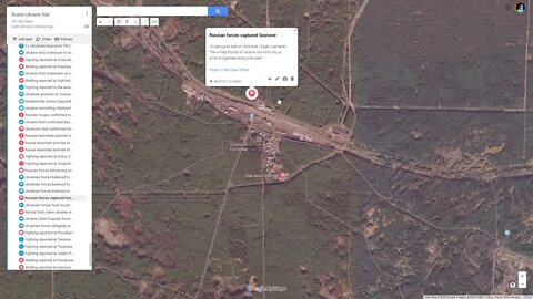 [ Izyum Front ] Russian forces captured Sosnove, fighting at Svyatorhirsk; Ukr retreat to Sydorove