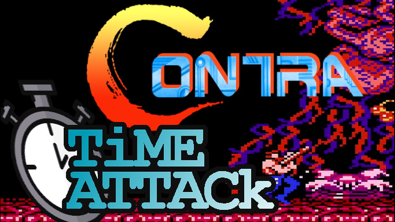 My Best Contra Run So Far - Contra (NES) Time-Attack!!