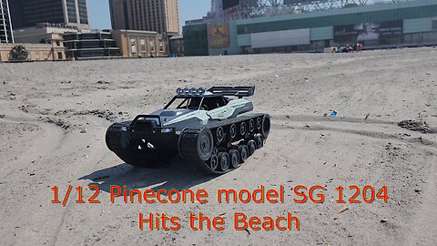 1/12 scale PineCone Model RC Tank