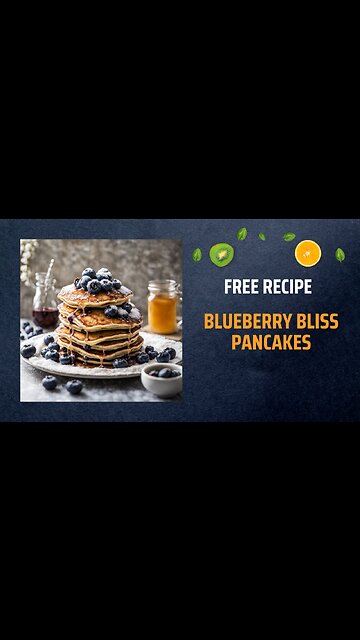 Free Blueberry Bliss Pancakes Recipe 🥞💙