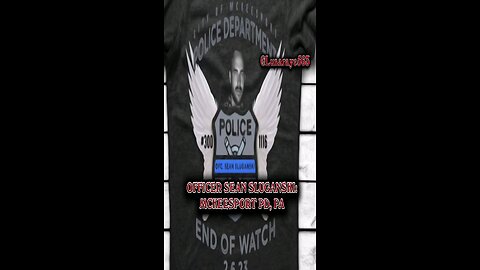 Police Officer Sean Sluganski: McKeesport PD, PA