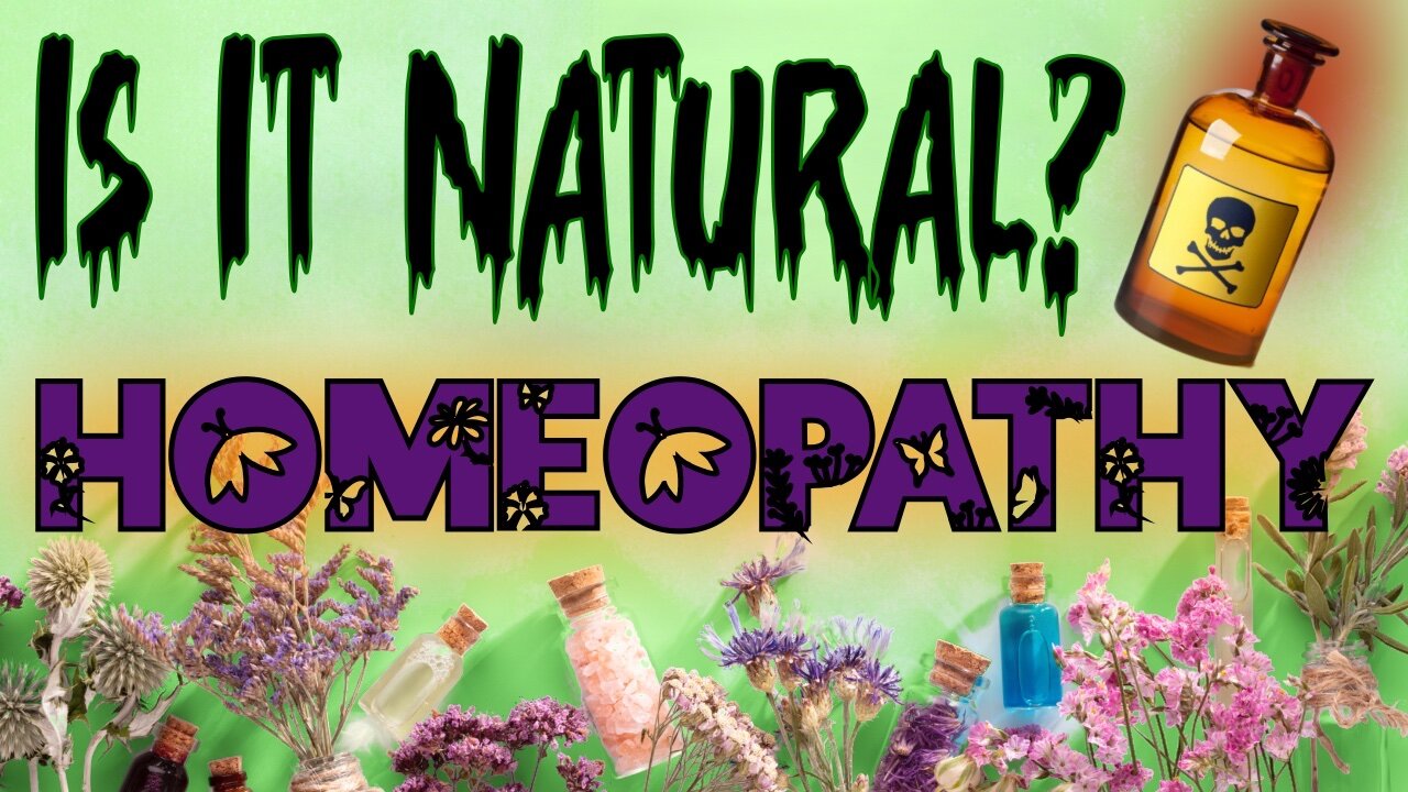 WATCH THIS before you try HOMEOPATHIC Remedies…