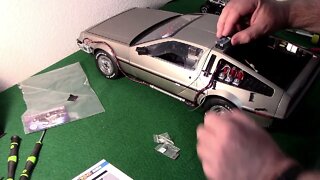 Delorean Build Issue 104 Uncut Footage - Back To the Future Eaglemoss Kit