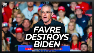 Crowd Roars at Brett Favre’s Brutal Message for Biden