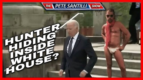 HUNTER BIDEN ALLEGEDLY HIDING INSIDE WHITE HOUSE TO AVOID BEING SERVED LAWSUIT