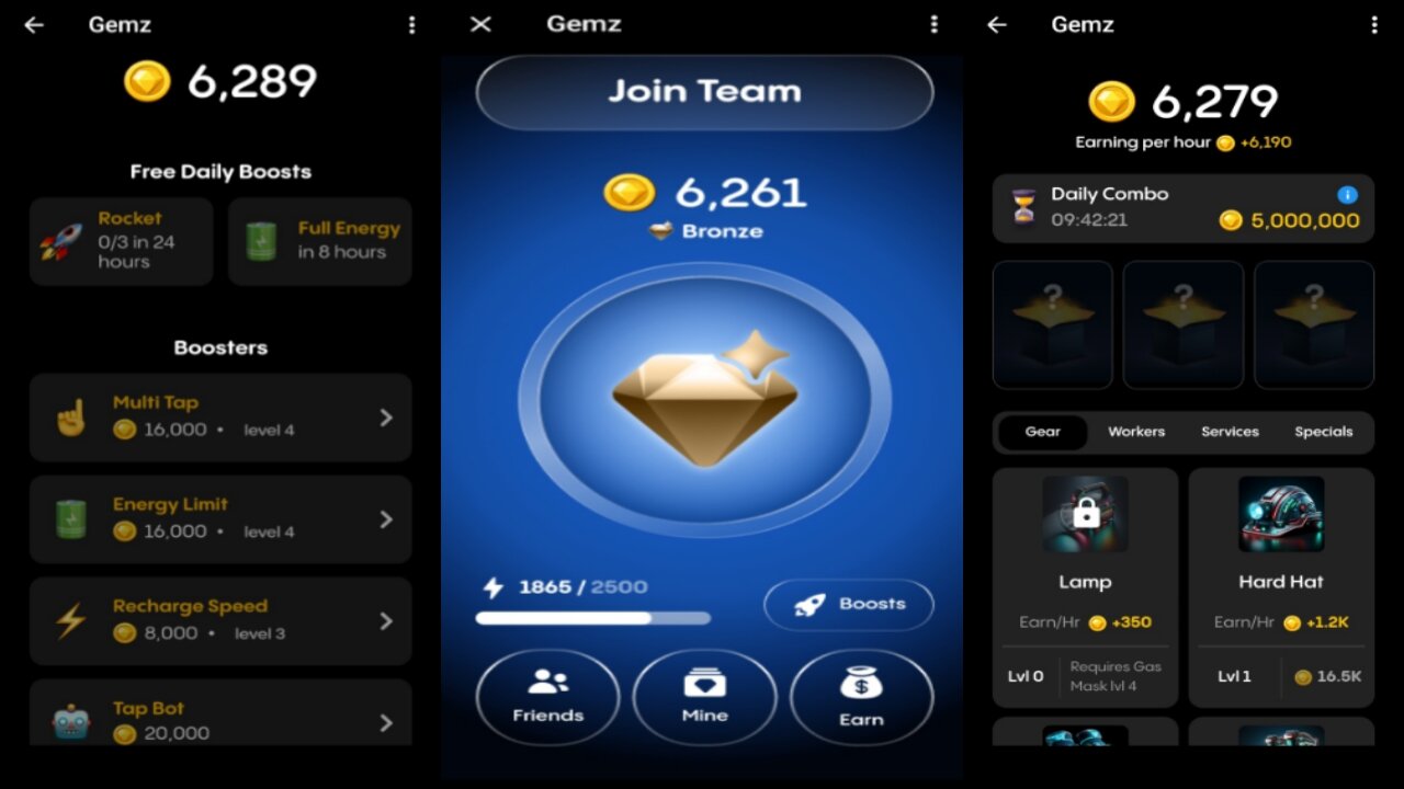 Gemzcoin | Telegram Mining Bot Airdrop | The Next Hamster Kombat 2024