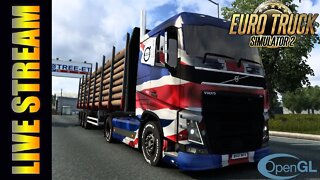 ETS2 1.40 LIVE on Xubuntu Linux in OpenGL #1 (Euro Truck Simulator 2)