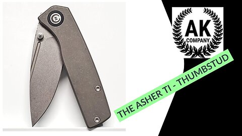 THE ASHER TI - THUMBSTUD