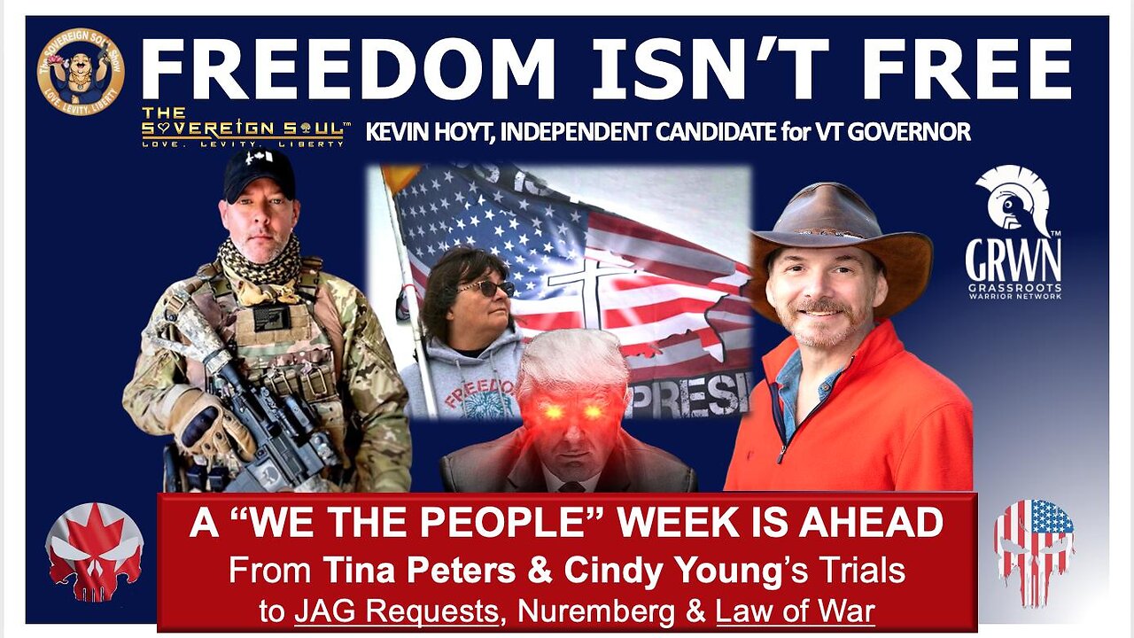 ⚔️SEND IT SUNDAY⚔️WWG1WGA w/Kevin Hoyt on Deep State Tyranny against MAGA, Tina Peters & Cindy Young