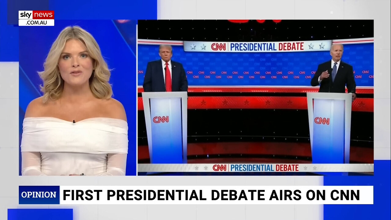 Sky News Australia. Erin Molan analyses her ‘favourite bits’ from US presidential debate