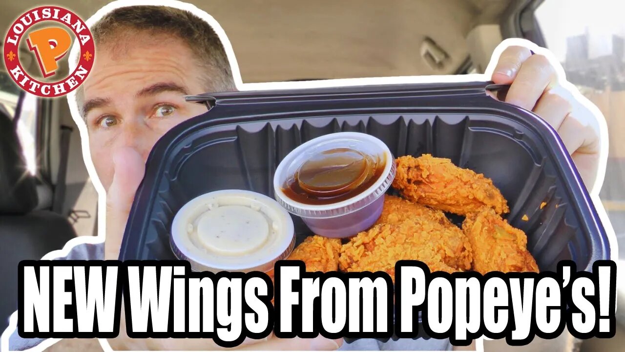 Popeyes NEW Chicken Wings Made Me CRANKY! 🥵🐔😮