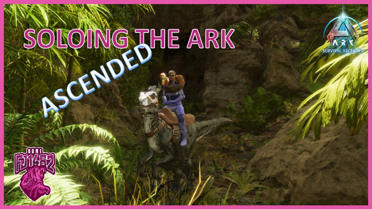 Central Cave Walkthrough Cave of the Clever and Dino Meshing Soloing ARK Ascended Ep. 44