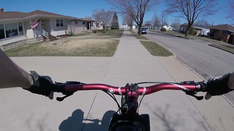 Fat Bike Ramblin through North Town ( FRAMED MINNESOTA 2.2 )