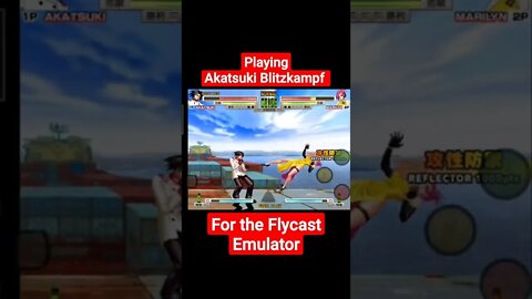 playing Akatsuki Blitzkampf for the Flycast Emulator - Subscribe for more roms and emulators