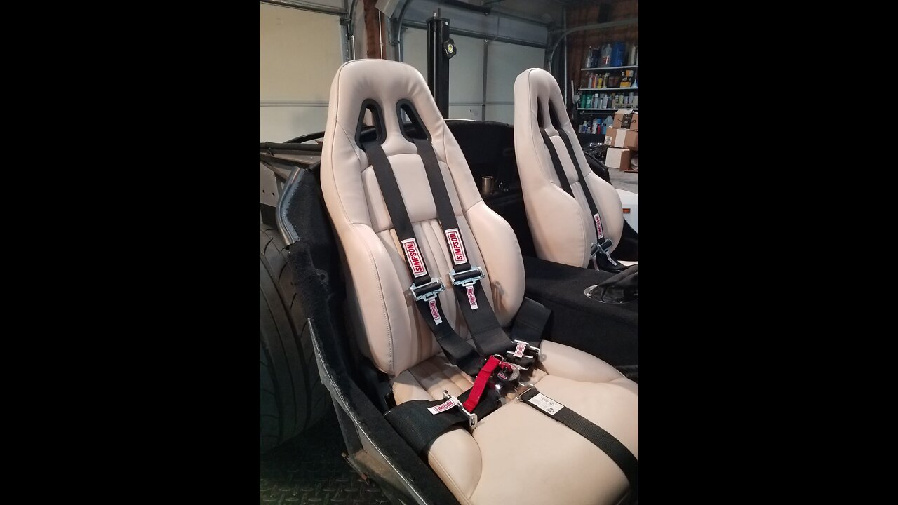 Sit Down & Shut Up!!!! Mike's Factory Five Racing Mk3 Gets Seats And Seatbelts.