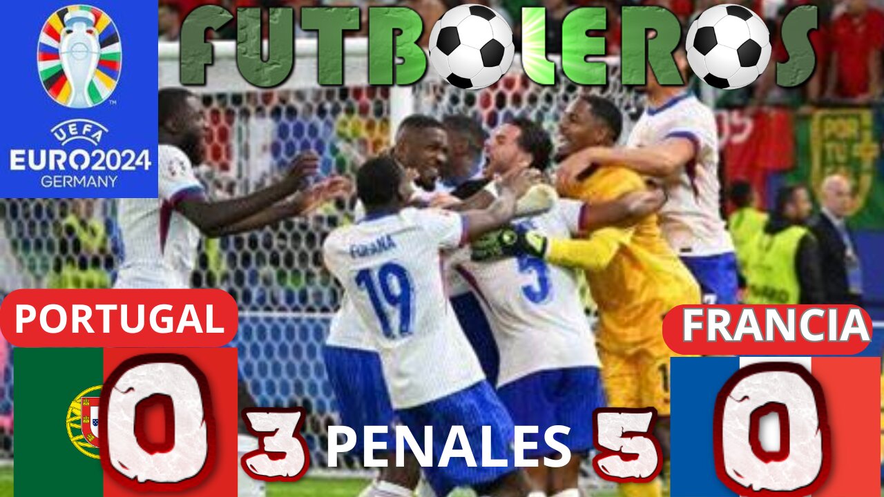 Eurocopa 2024-Cuartos de Final-Portugal 0(3) vs. Francia 0(5)