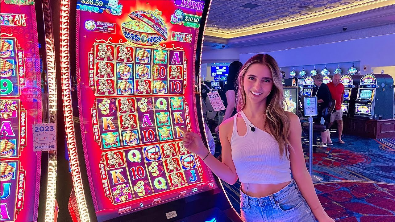 THE DRUM SLOT SESSION OF MY DREAMS!!!🤩💵 (Best Slot Play!!!)