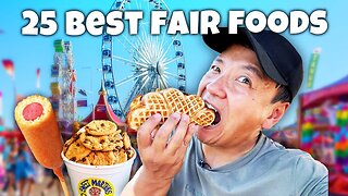 Top 25 BEST & BIZARRE State Fair Foods in America!