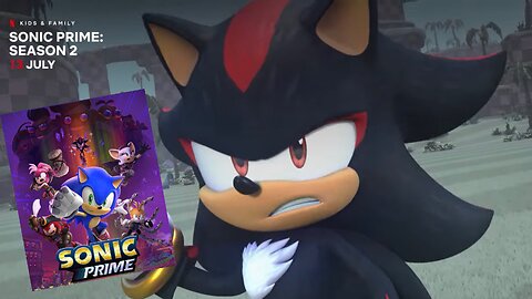 Sonic Prime Season 2 First Clip Sonic Vs Shadow & New Poster