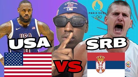 USA vs Serbia Olympic Basketball 2024 Reaction