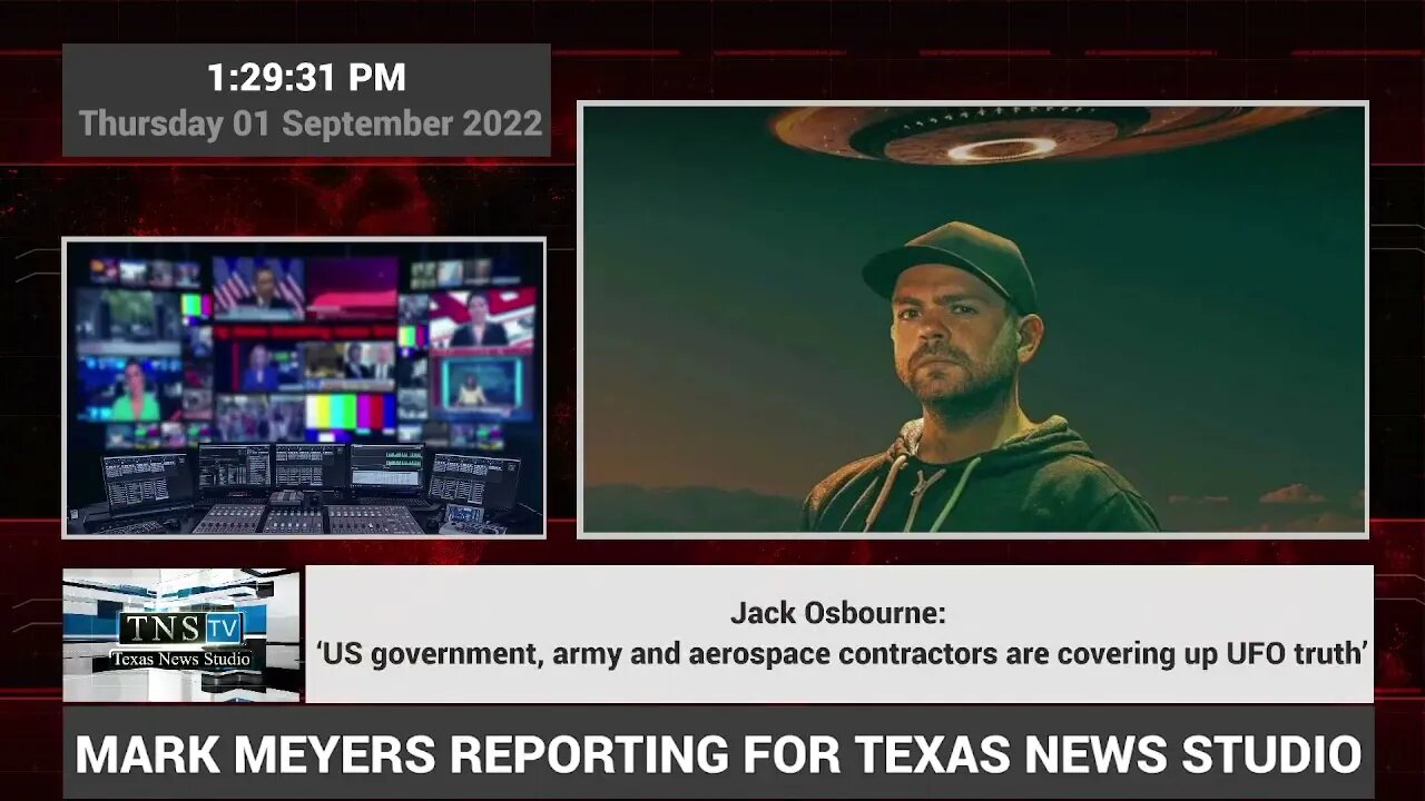 Jack Osbourne: ‘US government, army and aerospace contractors are covering up UFO truth’