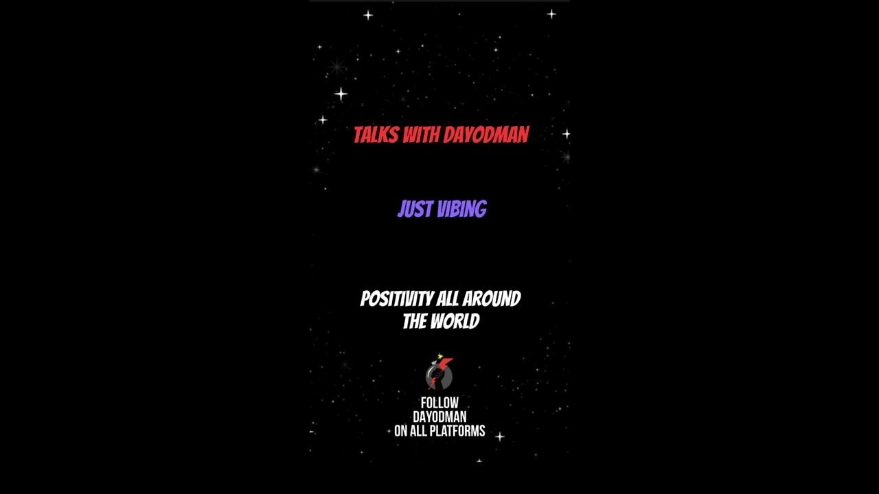 Just Vibing #dayodman #vibes #motivation #thevibe #eeyayyahh