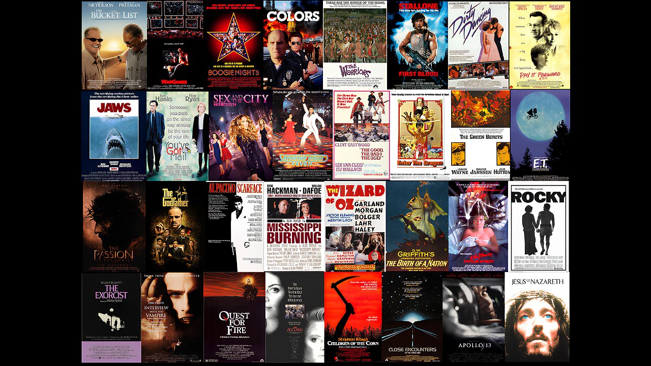 Some of the most INFLUENTIAL flicks & some of our favorites!