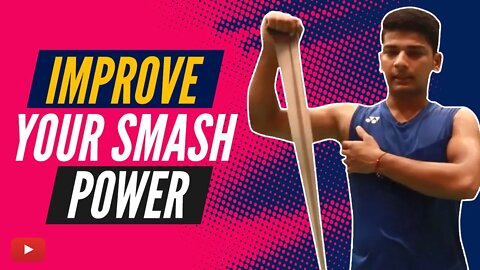 Wrist Exercises to Hit Powerful Smash Shots - Prashant Mehta Badminton Hindi with English subtitles