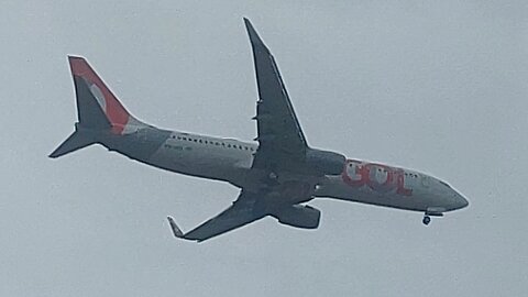 Boeing 737-800 PR-GGL coming from Salvador to Fortaleza