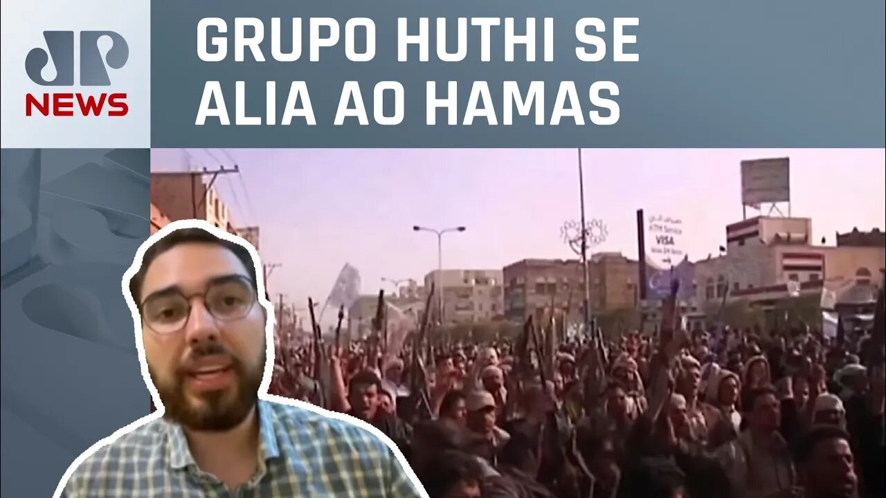 Rebeldes do Iêmen reivindicam ataques contra Israel; Igor Sabino analisa