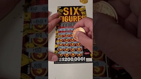 $200,000 Scratch Off Lottery Ticket Six Figures! #lottery