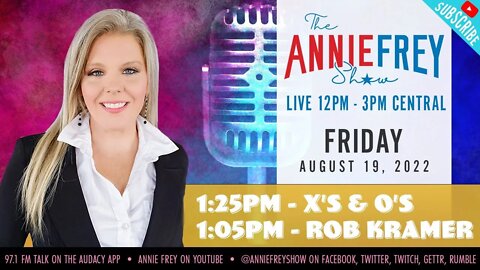 Open Phones, Stelter Out, Road Trips • Annie Frey Show 8/19/22