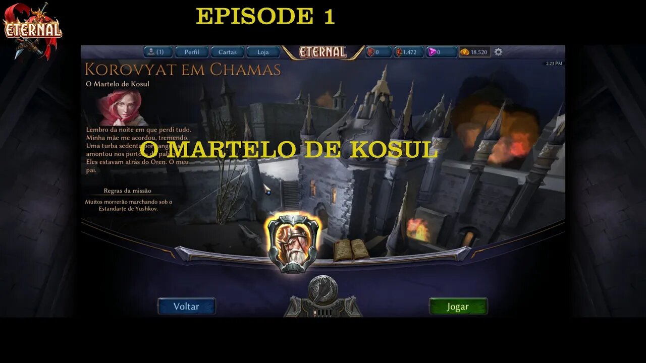 ETERNAL CG VOLTA AO LAR EP 1 MATERLO DE KOSUL