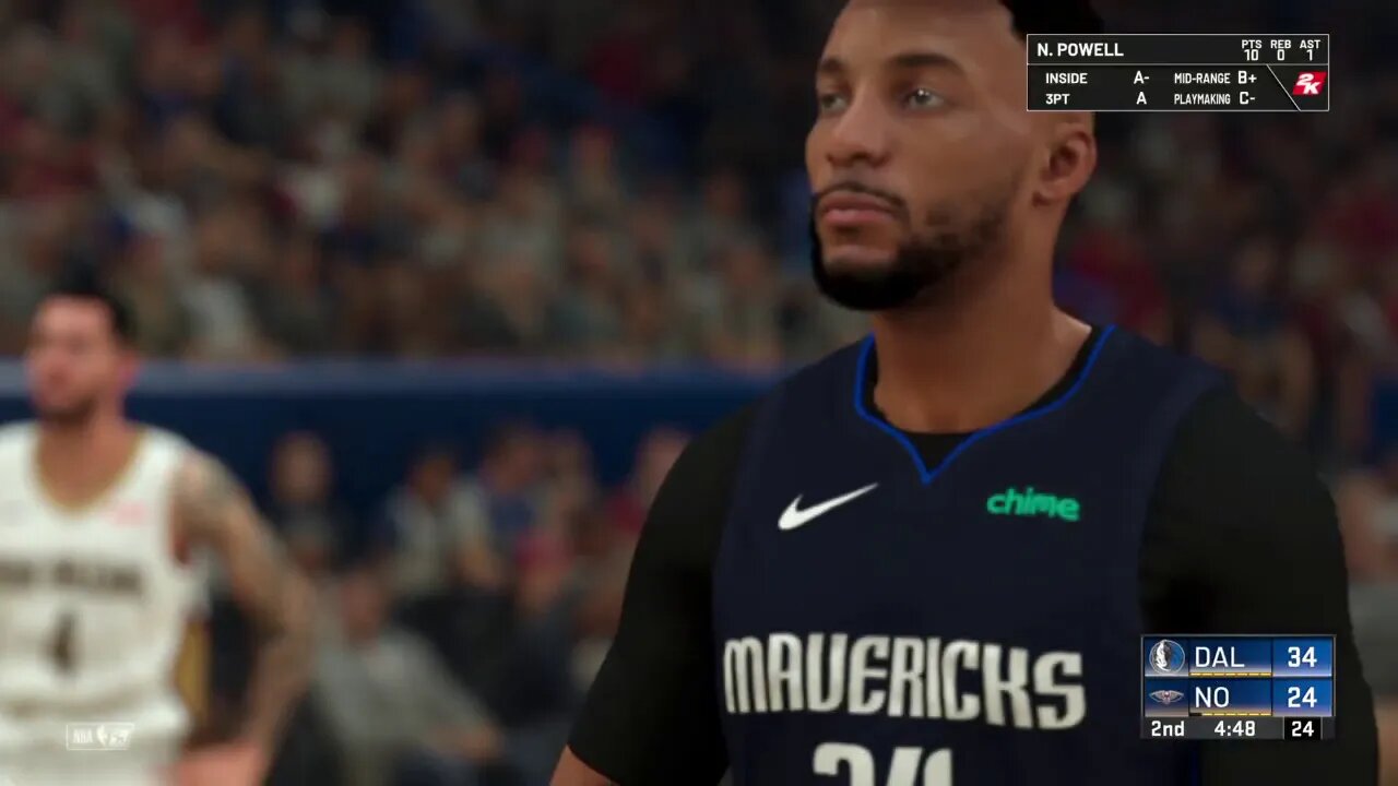 NBA 2K20 Mavericks Game 19