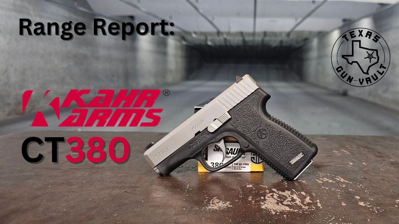 Range Report: Kahr Arms CT380 (Single Stack .380 ACP)