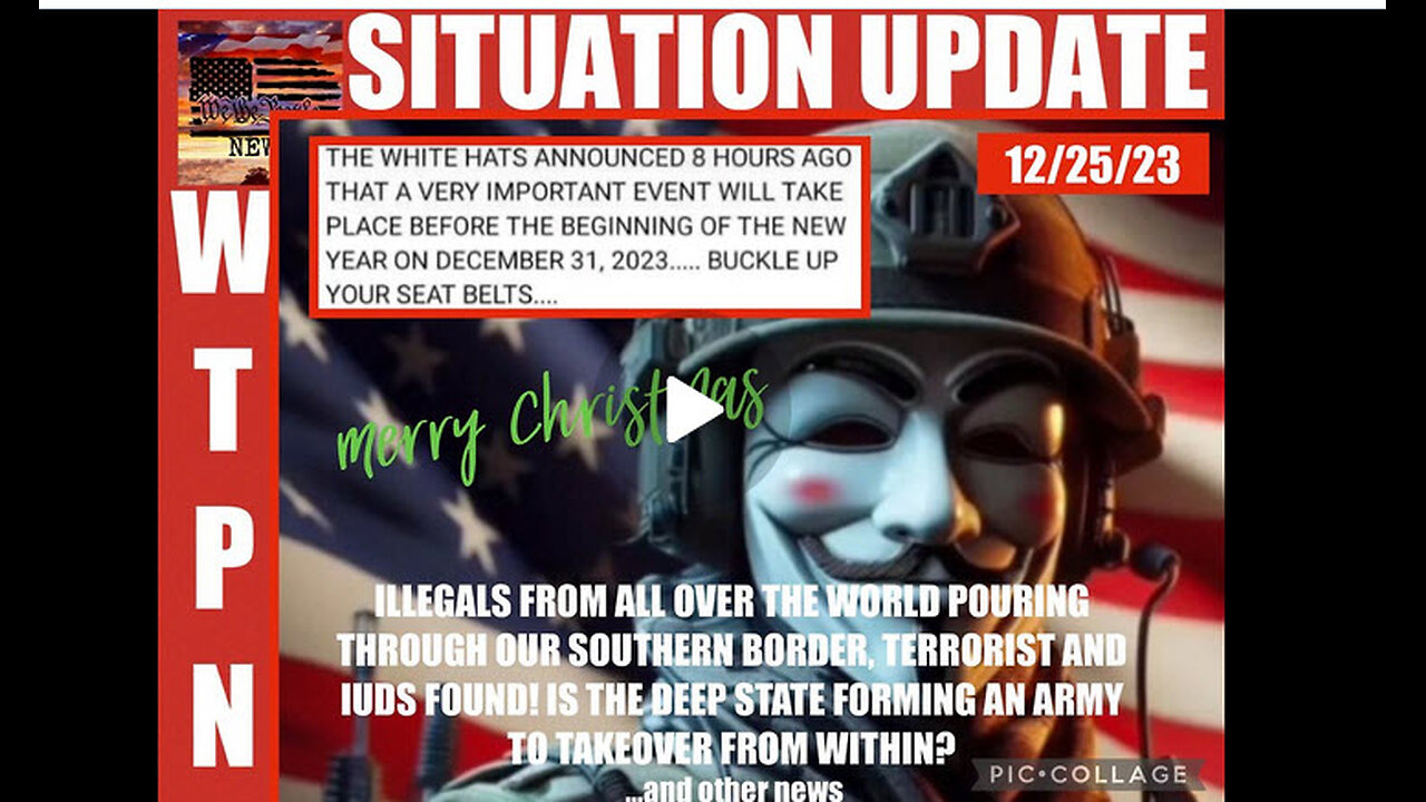 WTPN SITUATION UPDATE 12/25/23