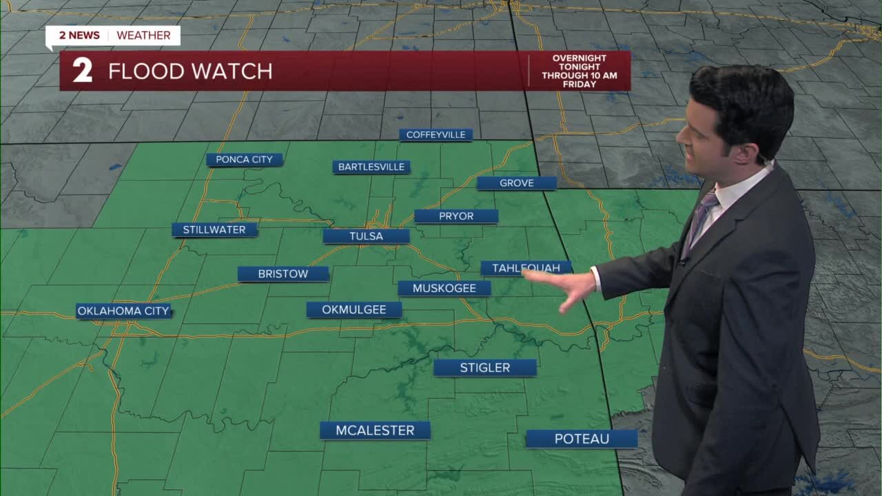 More storms early Friday morning