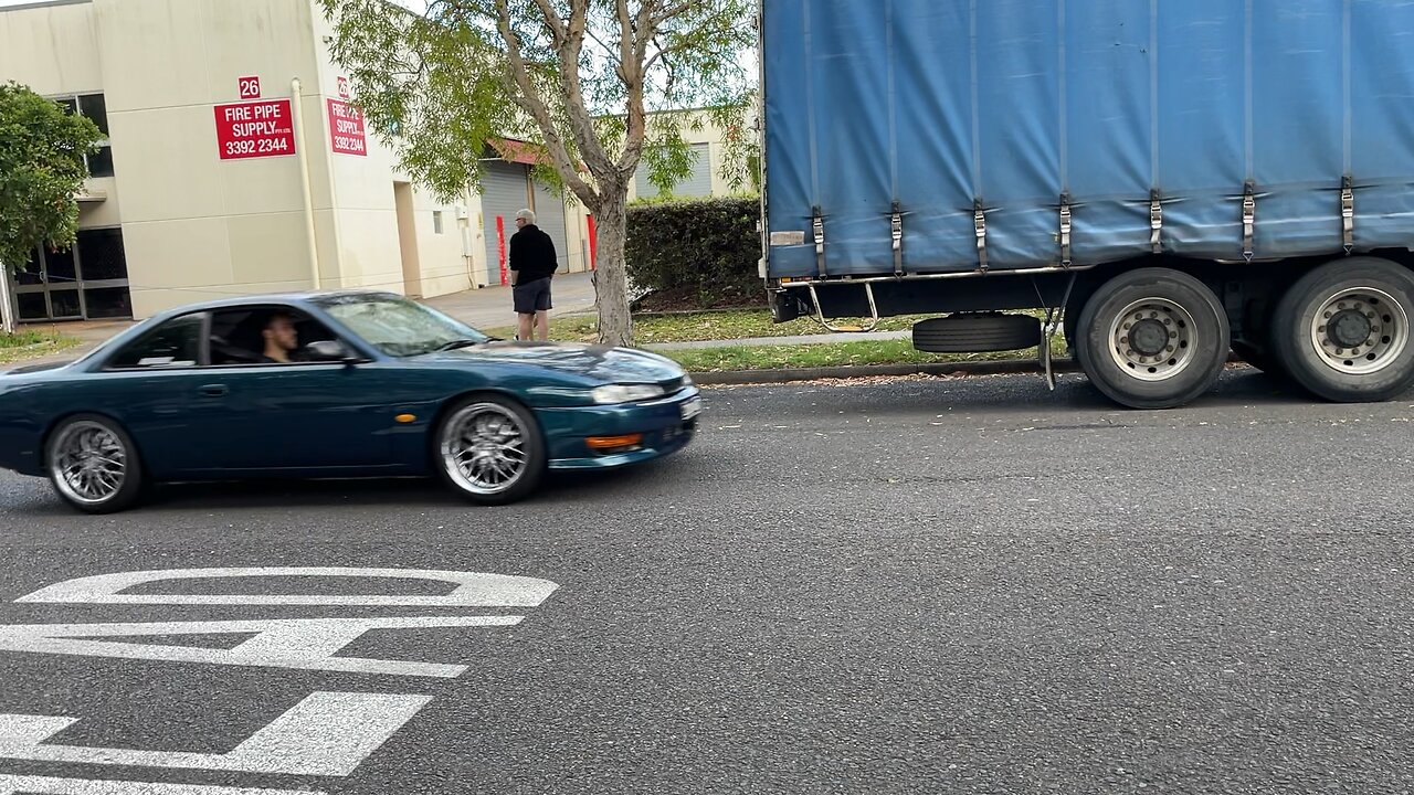 S14 Silvia at Cars and Coffee Brisbane