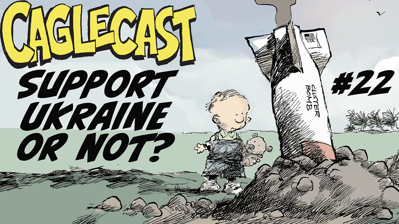 Should We Support UKRAINE or Not? Daryl Cagle Debates Cartoonist, Rivers on Support for Ukraine!