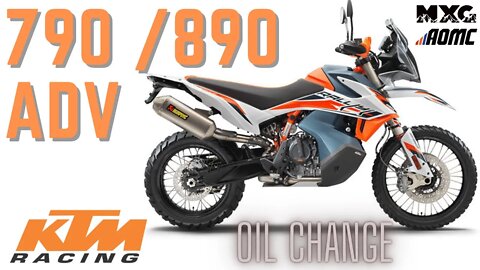 How to change the oil in a KTM 790 / 890 Adventure!