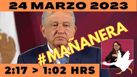 💩🐣👶 #AMLITO | Mañanera Viernes 24 de Marzo 2023 | El gansito veloz de 2:17 a 1:02.